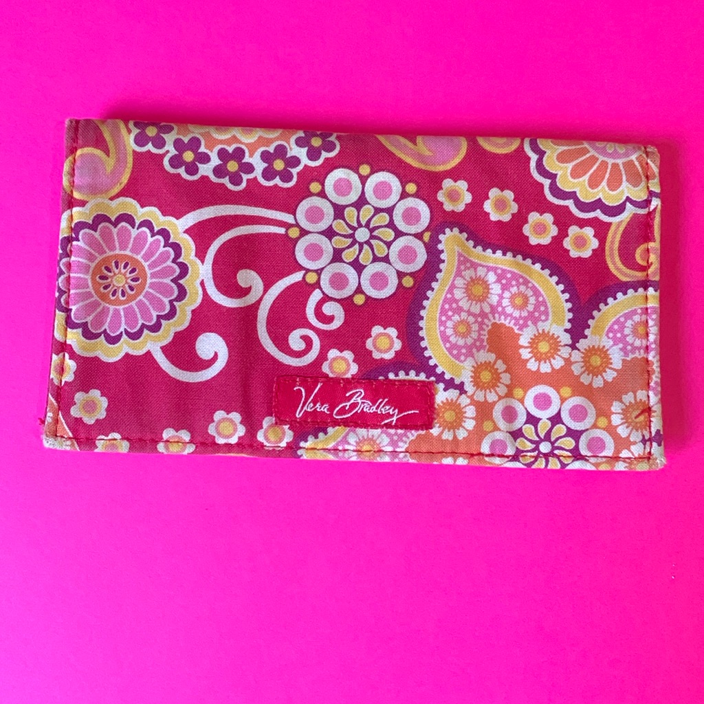 Vera Bradley Checkbook Cover